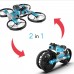 2 in 1 Deformation RC Folding Motorcycle Drone--Gravity Sensor Control Model